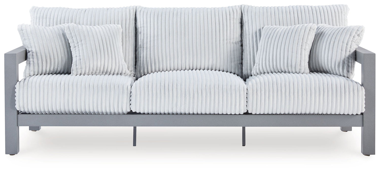 Hurley Park - Gray - Sofa With Cushion